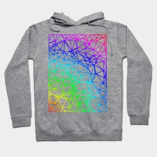 Gradient Color Mesh Hoodie